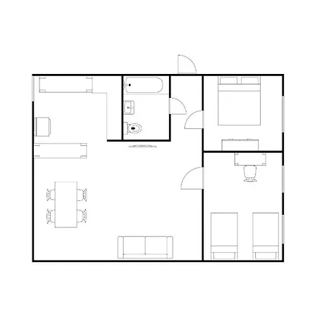 Riga Old Town Two-Bedroom Apartments Huoneisto Riika